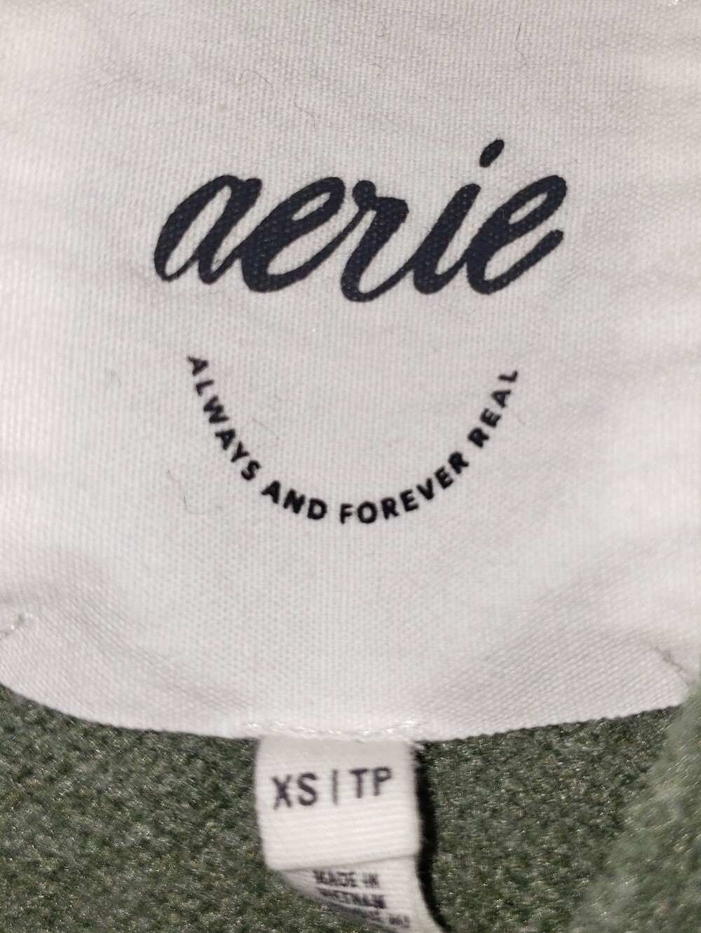 Aerie UnReal Oversized Striped Rugby Polo Sweater - Picture 4 of 7